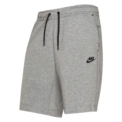 nike tech grijs s|Nike tech fleece shorts.